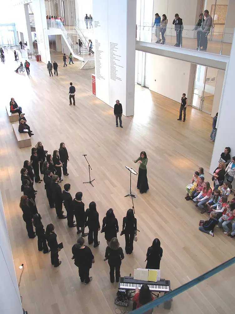 Conducting at the Art Institute of Chicago